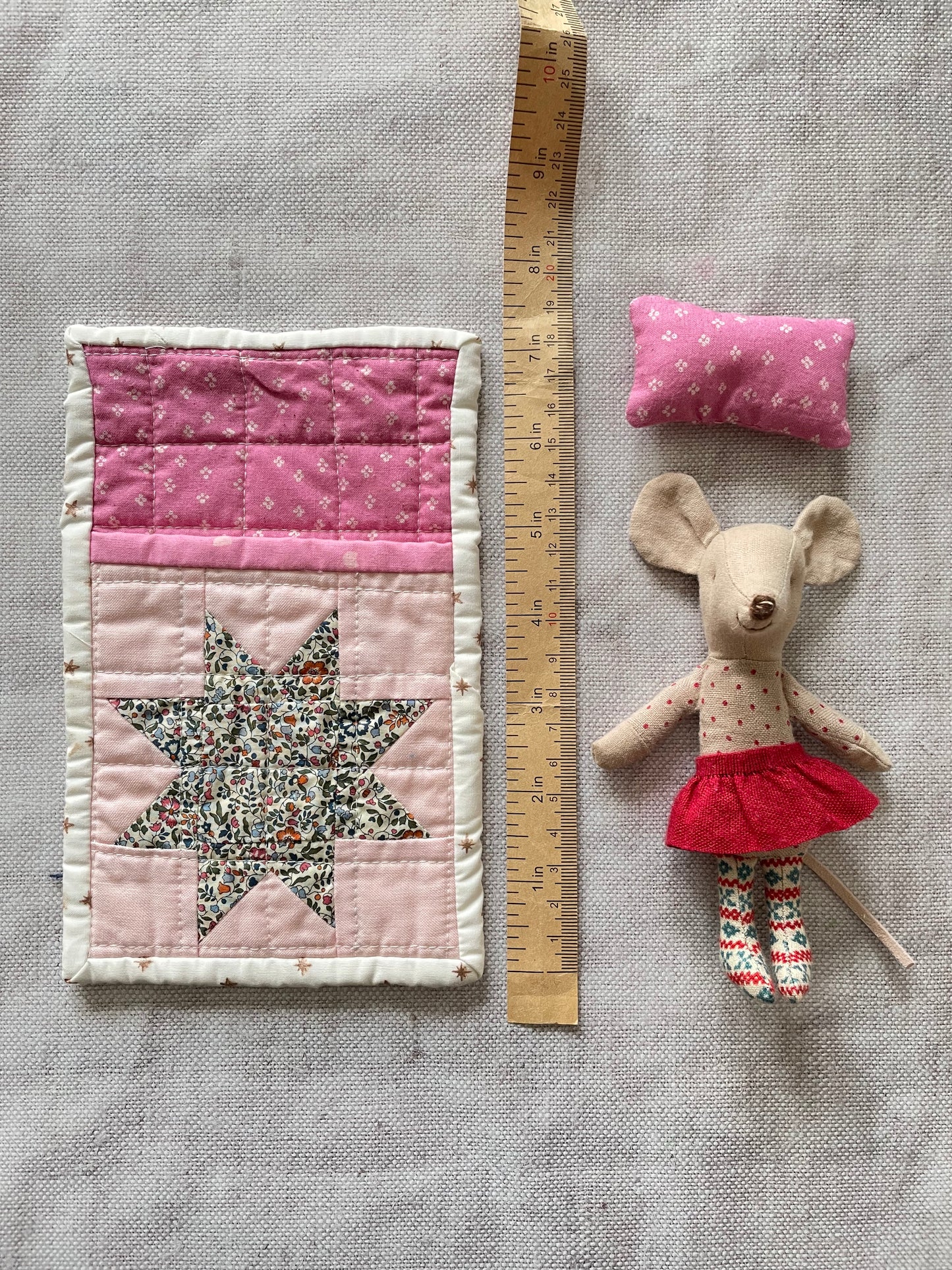 Quilted Sleeping Bag for Maileg Mouse