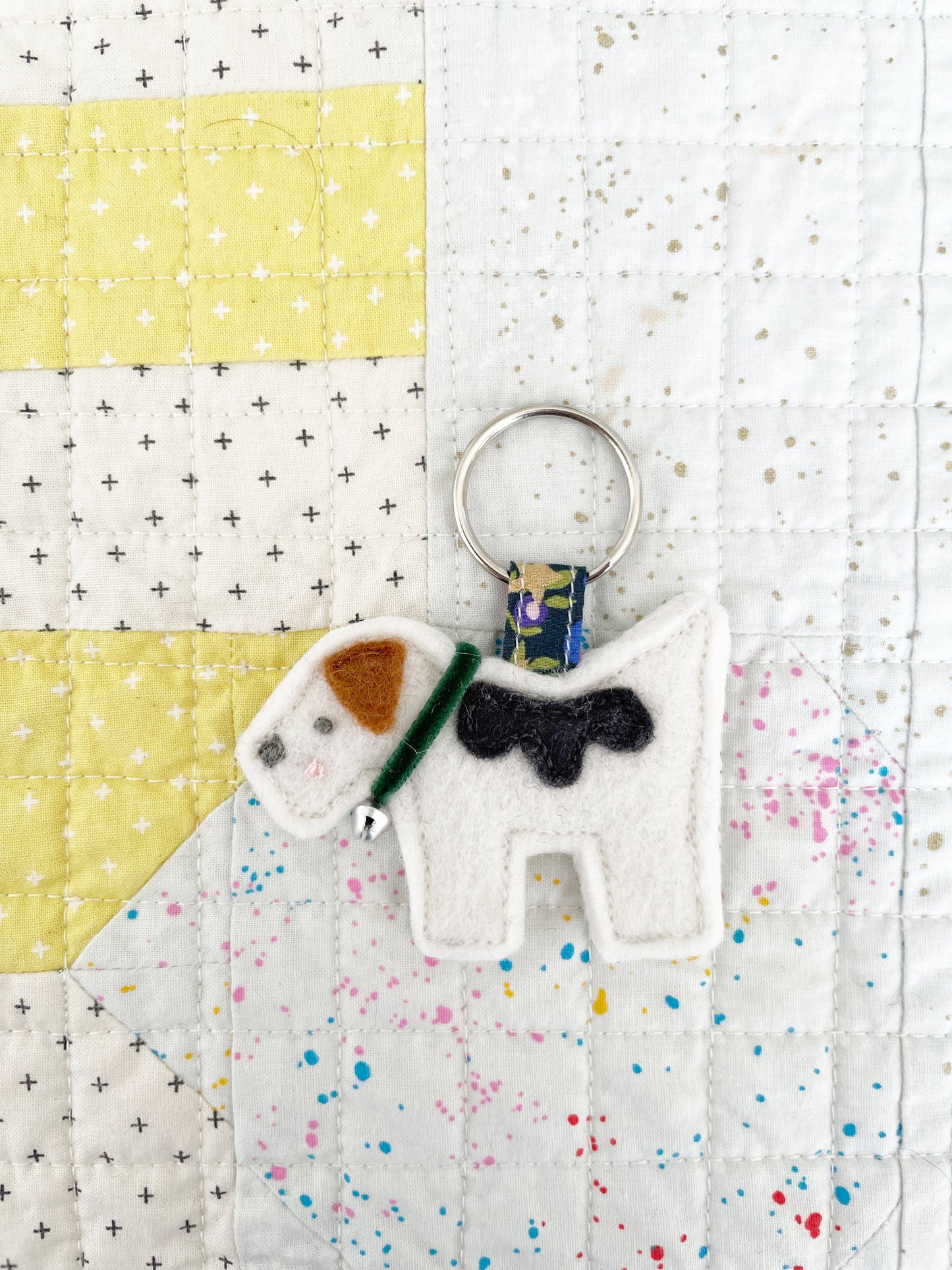 Jack Russell Terrier Keyring