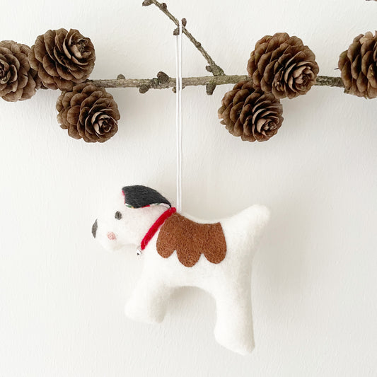 Heirloom Terrier Hanging Decoration