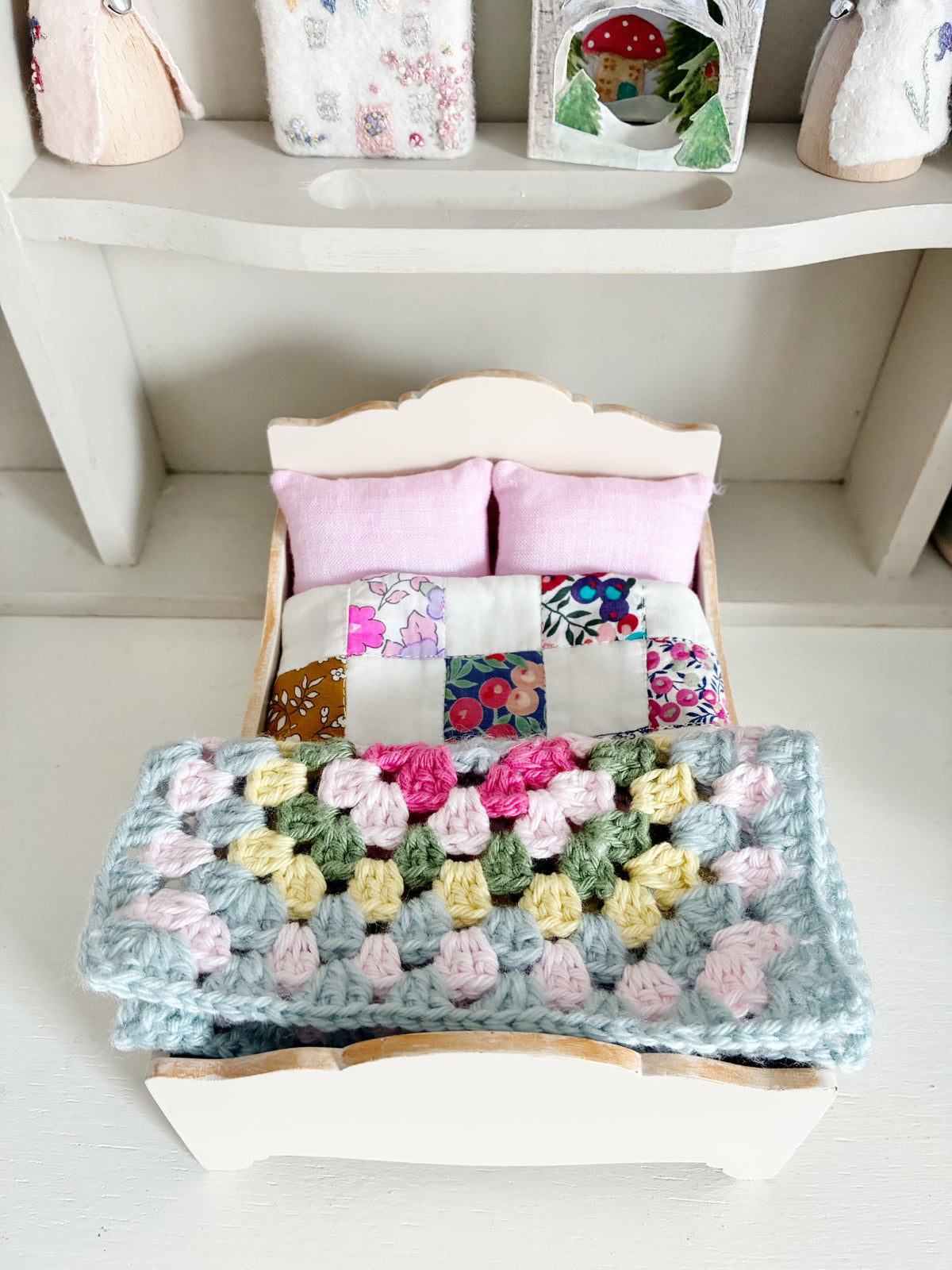 Liberty Fabric Miniature Bedding Set for Maileg Mouse