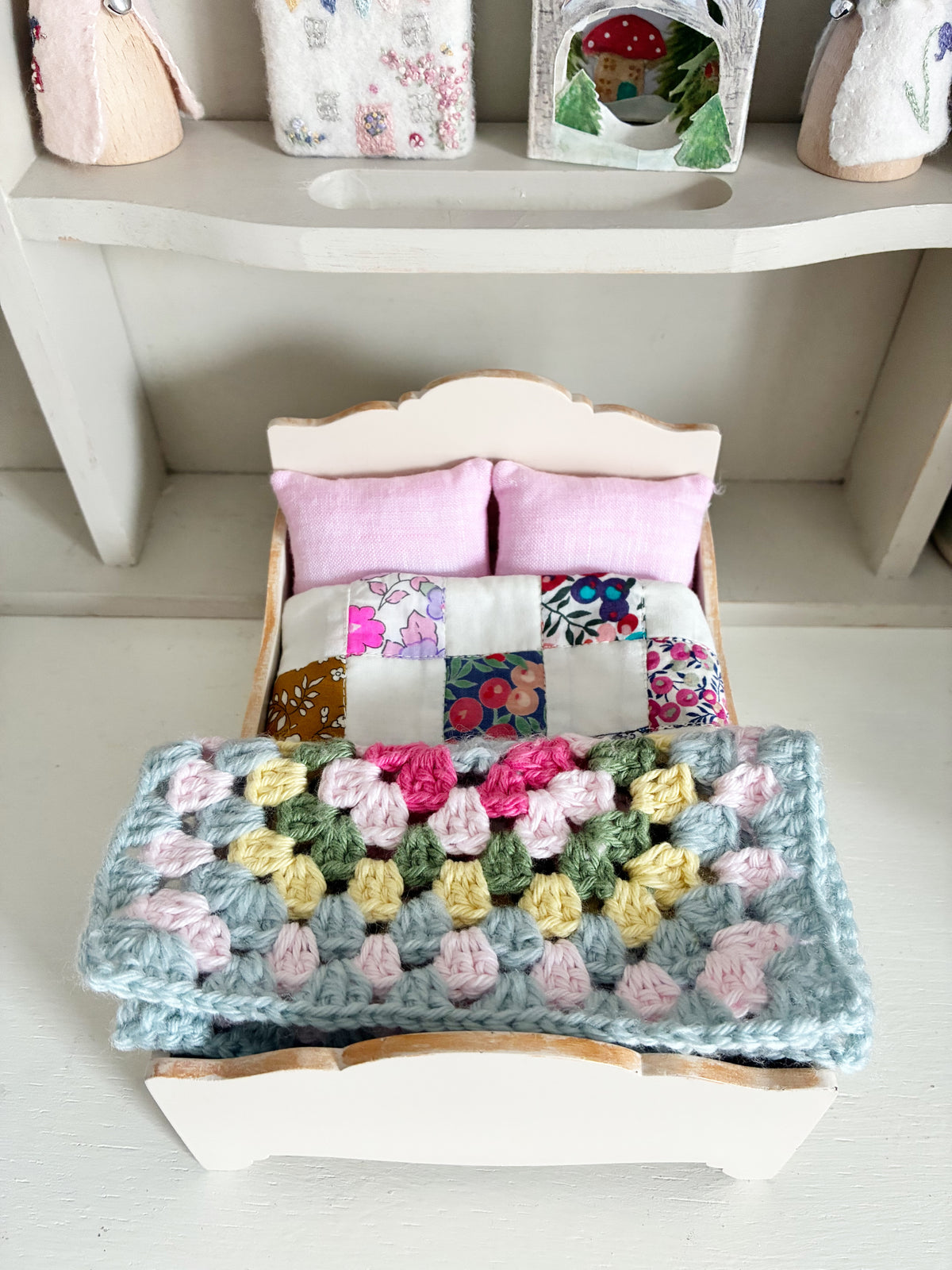 Liberty Fabric Miniature Bedding Set for Maileg Mouse