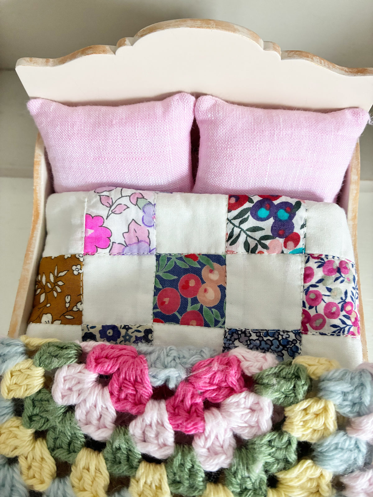 Liberty Fabric Miniature Bedding Set for Maileg Mouse